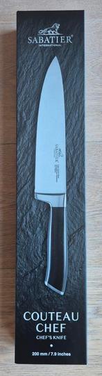 Sabatier koksmes nieuw, Huis en Inrichting, Keuken | Bestek, Ophalen of Verzenden, Nieuw, Rvs of Chroom