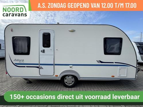 Adria ADORA 462 PH, FRANSBED, RONDZIT, VOORTENT, DOUCHE, Caravans en Kamperen, Caravans, Bedrijf, tot en met 4, 1000 - 1250 kg