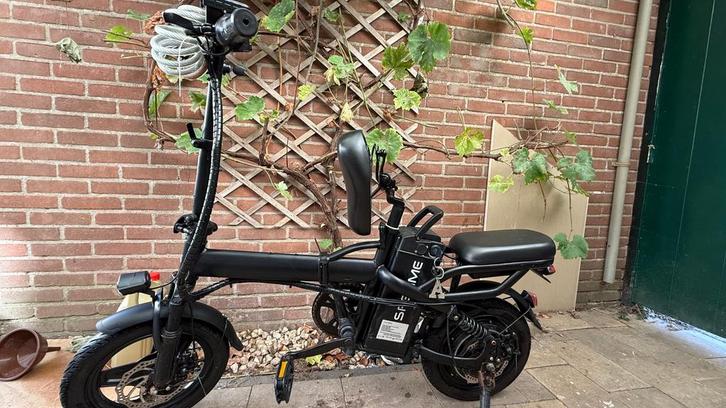 Elektrische vouwfiets 25km/u Spetime 14 inch, Fietsen en Brommers, Elektrische fietsen, Gebruikt, Overige merken, Minder dan 47 cm