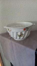 Porseleinen Tulband Vergiet met Bloemen, Ophalen of Verzenden