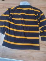 Origineel Halbro Rugbyshirt blauw geel, Ophalen of Verzenden, Gebruikt, Dame of Heer, Reddingsvest of Zwemvest