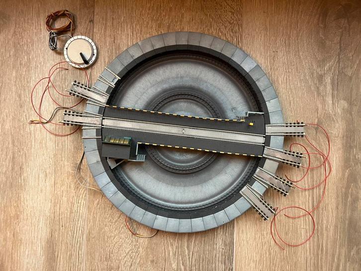 fleischmann 665201 H0 Draaischijf Draaischijf, Hobby en Vrije tijd, Modeltreinen | H0, Zo goed als nieuw, Rails, Wisselstroom