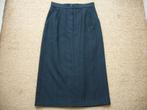 Edgar Vos vintage midi rok maat 36 splinternieuw, Zwart, Nieuw, Ophalen of Verzenden, Maat 36 (S)