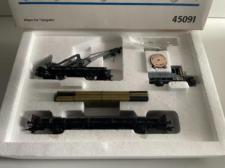 marklin 45091, Hobby en Vrije tijd, Modeltreinen | H0, Zo goed als nieuw, Wagon, Wisselstroom, Märklin, Analoog, Ophalen