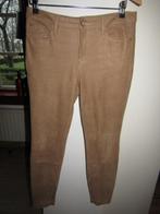 E1182 ESPRIT mt 38 jeans beige animal print slangenprint, Maat 38/40 (M), Verzenden, Beige, Zo goed als nieuw