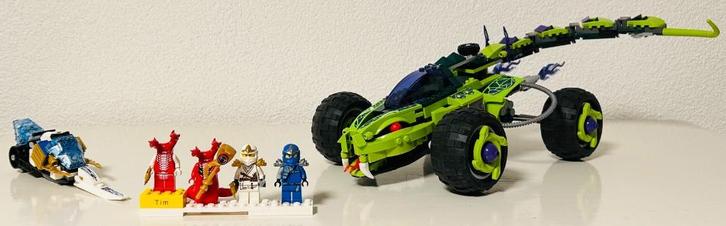 Lego Ninjago / 9445 Fangpyre Truck Ambush, Kinderen en Baby's, Speelgoed | Duplo en Lego, Zo goed als nieuw, Lego, Complete set