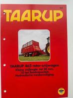 Taarup 465 opraapwagen folder, Ophalen of Verzenden, Nieuw, Overige typen