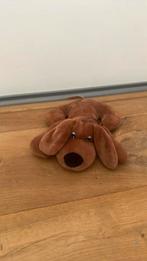 Liggende knuffel hond, Ophalen of Verzenden, Zo goed als nieuw, Hond