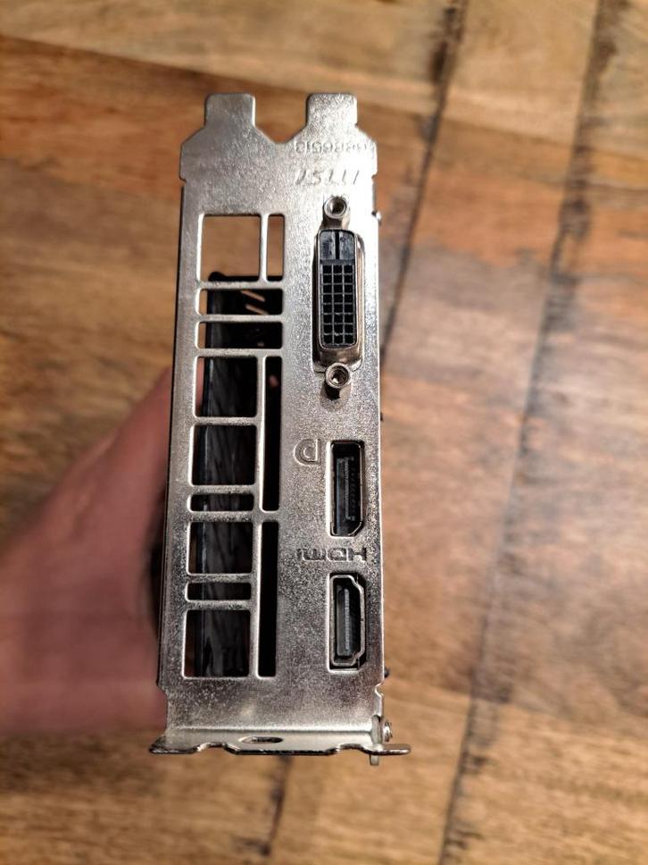 MSI GeForce GTX 1650, Computers en Software, Videokaarten, Gebruikt, Nvidia, PCI-Express 3.0, GDDR6, HDMI, DisplayPort, DVI, Ophalen