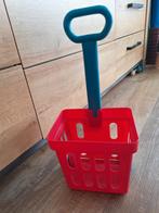Speelgoed Winkelkarretje - Rood/Blauw, Ophalen, Gebruikt, Jongen of Meisje