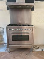 Boretti VP96IX fornuis, Ophalen, 60 cm of meer, Zo goed als nieuw, Gas