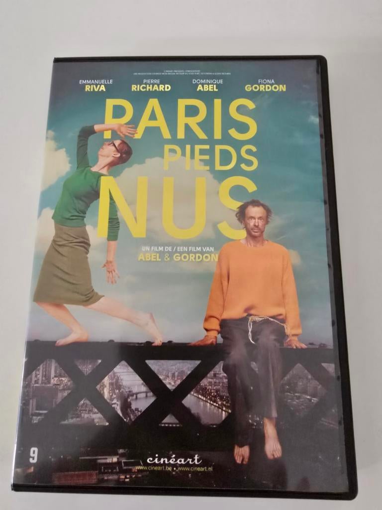 Dvd Paris pieds nus - cineart, Alle leeftijden, Ophalen of Verzenden, Zo goed als nieuw, Frankrijk