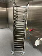 7 RVS Regaalwagens/ Trolley + GN Bladen - Horeca Keuken, Ophalen, Nieuw zonder verpakking, Transport en Opslag