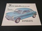 Brochure Austin 1800 Balanza, Ophalen of Verzenden, Zo goed als nieuw, Overige merken