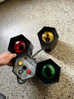 Discolampen set. Werkt op geluid, Ophalen, Zo goed als nieuw