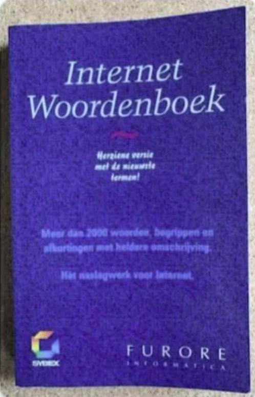 Internet woordenboek; Furore informatica, Boeken, Informatica en Computer, Zo goed als nieuw, Internet of Webdesign, Ophalen of Verzenden