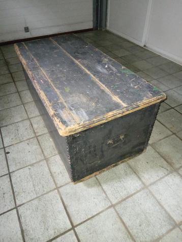  brocante oude kist beschikbaar voor biedingen