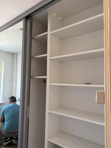 Grote Kledingkast met Spiegeldeuren 100- bargain!