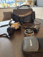 Sony NEX5, Audio, Tv en Foto, Fotocamera's Digitaal, Spiegelreflex, Ophalen of Verzenden, Zo goed als nieuw, Sony