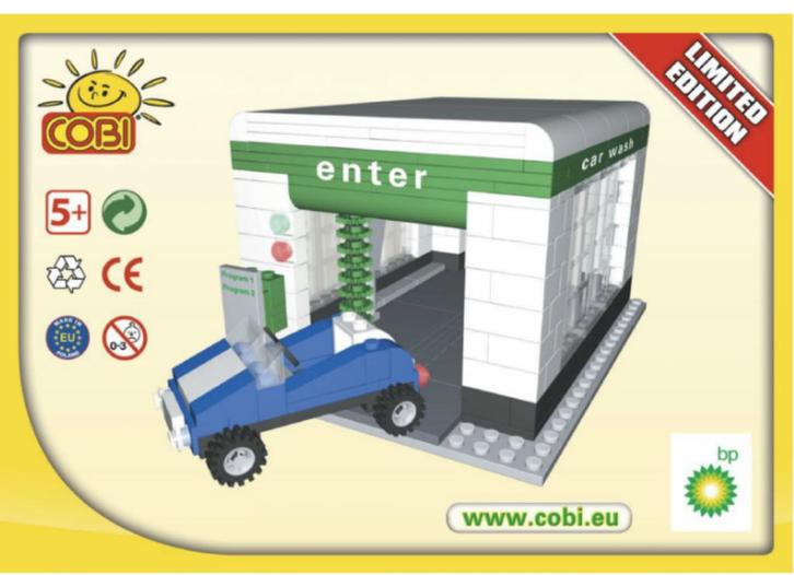 Cobi set 1972 BP Carwash - Limited Edition, Kinderen en Baby's, Speelgoed | Duplo en Lego, Nieuw, Ophalen of Verzenden