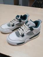 Kindersneaker Air Jordan 4 groen wit maat 27 en 31,5 kids, Kinderen en Baby's, Kinderkleding | Schoenen en Sokken, Gebruikt, Schoenen