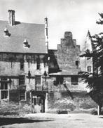 959166 Hernen Gld 1951 Wijchen kasteel Nette oude kaart, Ophalen of Verzenden, 1940 tot 1960, Ongelopen, Gelderland