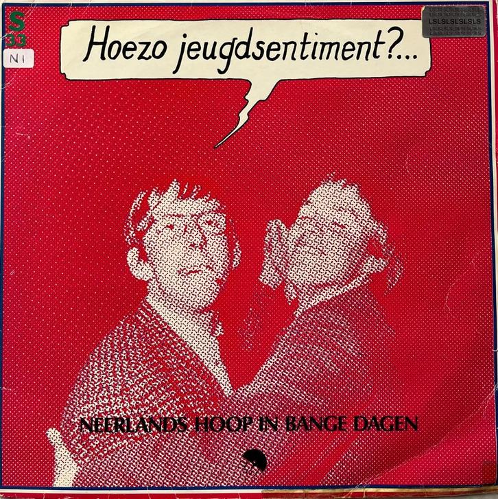 LP Neerlands Hoop - Hoezo jeugdsentiment?... (1976), Cd's en Dvd's, Vinyl | Nederlandstalig, Gebruikt, Levenslied of Smartlap