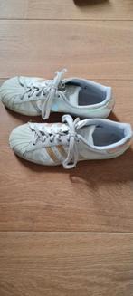 Adidas Superstar schoenen glimmende strepen/logo maat 38.5, Schoenen, Gebruikt, Ophalen of Verzenden