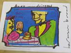 Herman Brood - Placemats (4x), Ophalen of Verzenden, Zo goed als nieuw, Bord
