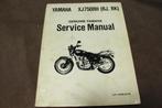 Yamaha XJ750 RH RJ RK motorcycle service manual XJ650, Motoren, Handleidingen en Instructieboekjes, Ophalen of Verzenden, Yamaha