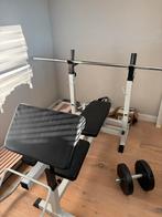 Gorilla Sports Halterbank, Ophalen, Zo goed als nieuw, Fitnessbank