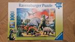 Ravensburger Puzzel dinosauriërs 100st., Kinderen en Baby's, Speelgoed | Kinderpuzzels, 6 jaar of ouder, Meer dan 50 stukjes, Ophalen of Verzenden