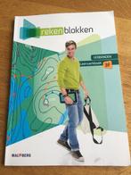 Leerwerkboek: Rekenblokken, Getallen, Verhoudingen, Meten e., Ophalen of Verzenden