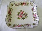 Old Foley, Harmony Rose. 4 kant schaaltje., Antiek en Kunst, Antiek | Servies los, Ophalen of Verzenden