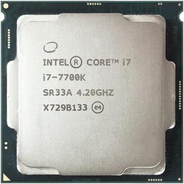 intel core i7 7700K processor 4,2 ghz turbo 4,5 ghz.