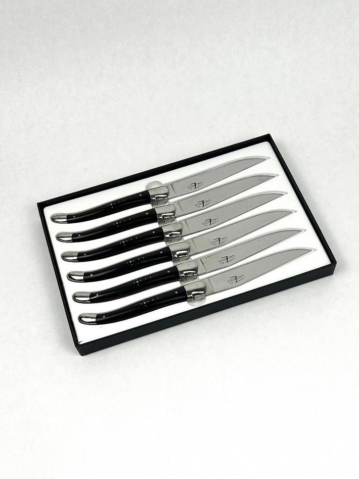 Laguiole messen echt geproduceerd in Laquiole, Huis en Inrichting, Keuken | Bestek, Zo goed als nieuw, Bestekset, Rvs of Chroom