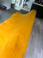 Prachtige vintage gele wollen deken van Zaalberg, Ophalen of Verzenden, Zo goed als nieuw