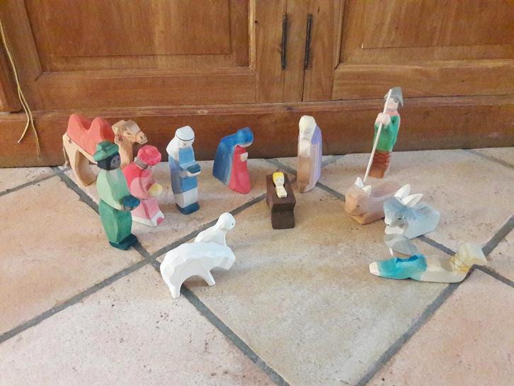 Ostheimer Kerstgroep, Kinderen en Baby's, Speelgoed | Houten speelgoed, Zo goed als nieuw, Overige typen, Ophalen of Verzenden