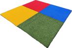 Rubberen tegels met kunstgras toplaag, Ophalen, Nieuw, Minder dan 10 m²