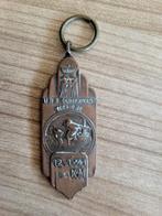 Schaatspenning Noordhollandse dorpentocht 65 km (12-1-1941), Postzegels en Munten, Penningen en Medailles, Ophalen of Verzenden