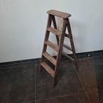 ANTIEK SCHILDERS TRAPJE, Doe-het-zelf en Verbouw, Ladders en Trappen, Ophalen, Gebruikt, Minder dan 2 meter