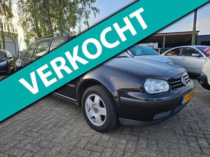 Volkswagen Golf Variant 2.0 INRUILKOOPJE LOOP/SLOOP/EXPORT, Auto's, Volkswagen, Bedrijf, Te koop, Golf Variant, ABS, Airbags, Centrale vergrendeling