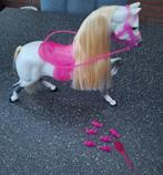 Barbie Paard Sparkle Beauties | Pink Crystal | roze | 2000, Gebruikt, Ophalen of Verzenden