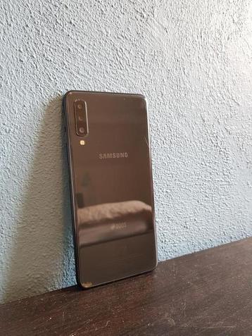 Samsung Galaxy A7 2018 64gb zwart beschikbaar voor biedingen