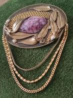 Marena broche, Verzenden, Nieuw, Goud, Overige materialen