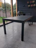 Tuintafel 220x100 - Rechthoekig, Tuin en Terras, Ophalen, Gebruikt, Rechthoekig, Metaal