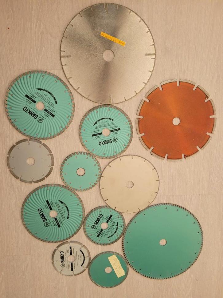 Diamant Zaagbladen - Diverse Maten - Nieuw, Doe-het-zelf en Verbouw, Gereedschap | Zaagmachines, Nieuw, Cirkelzaag, Ophalen of Verzenden