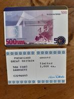 Telefoonkaart Groot-Brittannië 500 euro banknote, Verzamelen, Ophalen of Verzenden, Buitenland