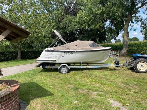 Z.g.a.n. Corsiva 500 incl. 40pk 4t motor en aanhanger, Watersport en Boten, Sloepen, Zo goed als nieuw, 30 tot 50 pk, 3 tot 6 meter