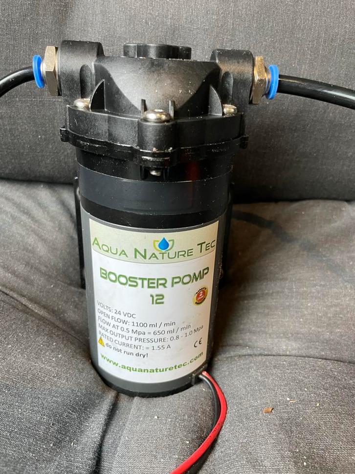 Aqua Nature Tec Booster Pomp 12, Dieren en Toebehoren, Reptielen en Amfibieën | Toebehoren, Zo goed als nieuw, Ophalen of Verzenden